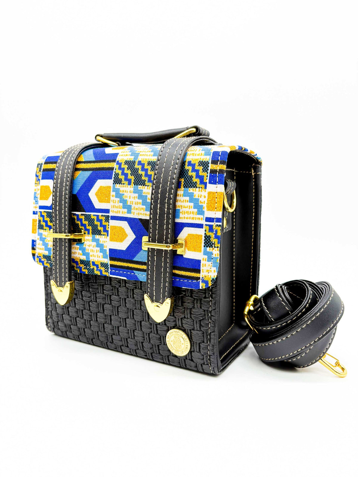 Amanda Black Blue Print