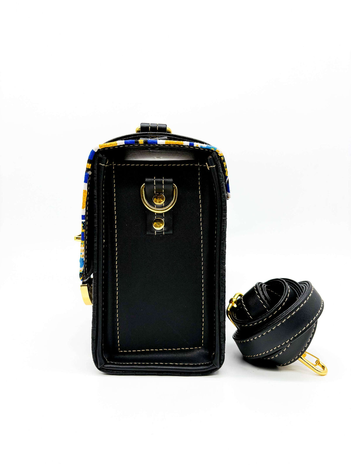 Amanda Black Blue Print