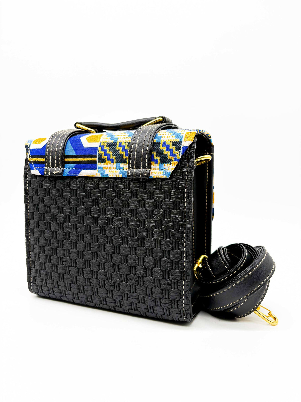 Amanda Black Blue Print