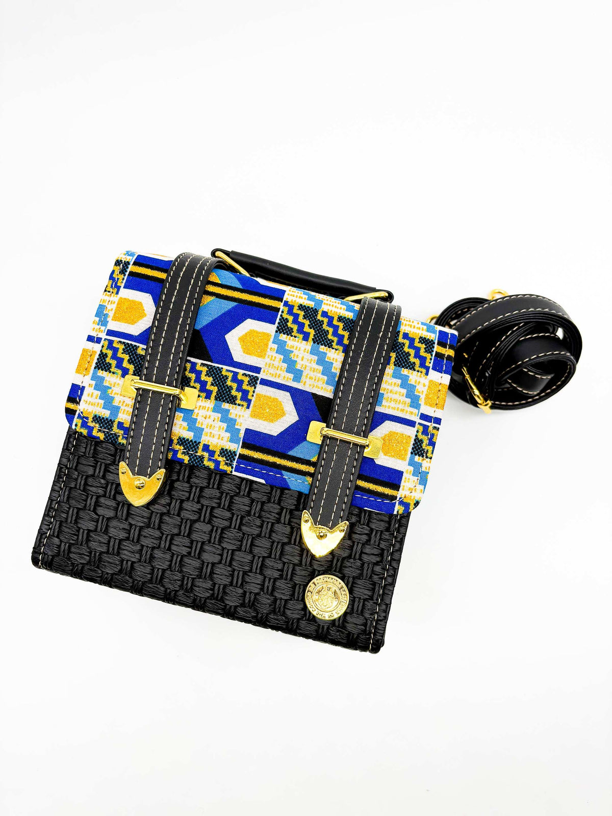 Amanda Black Blue Print