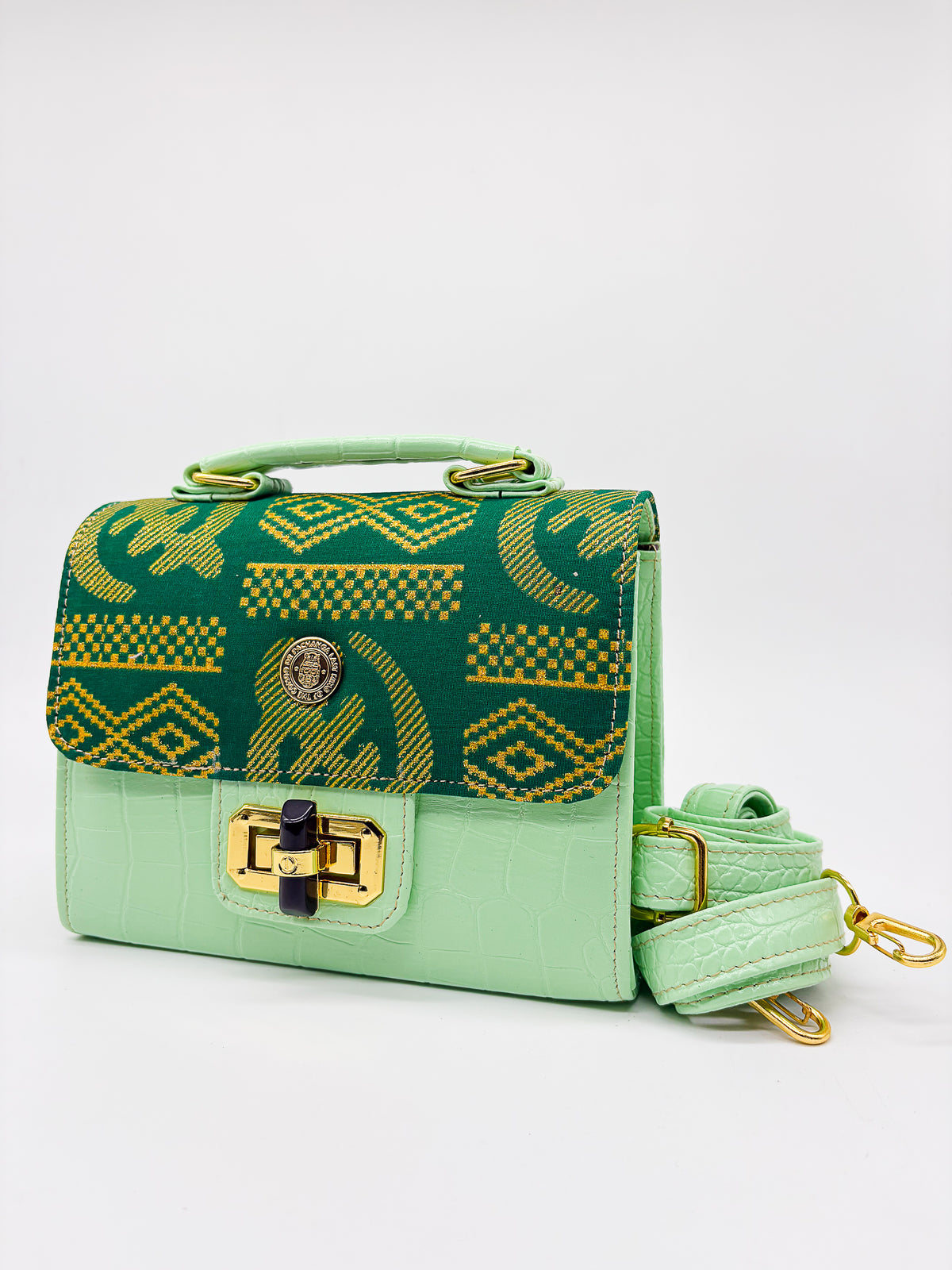 Kelly Mint Green Print