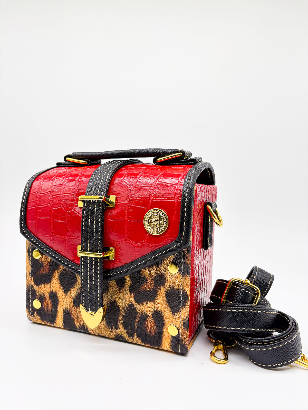 Grace Leopard Print Maroon