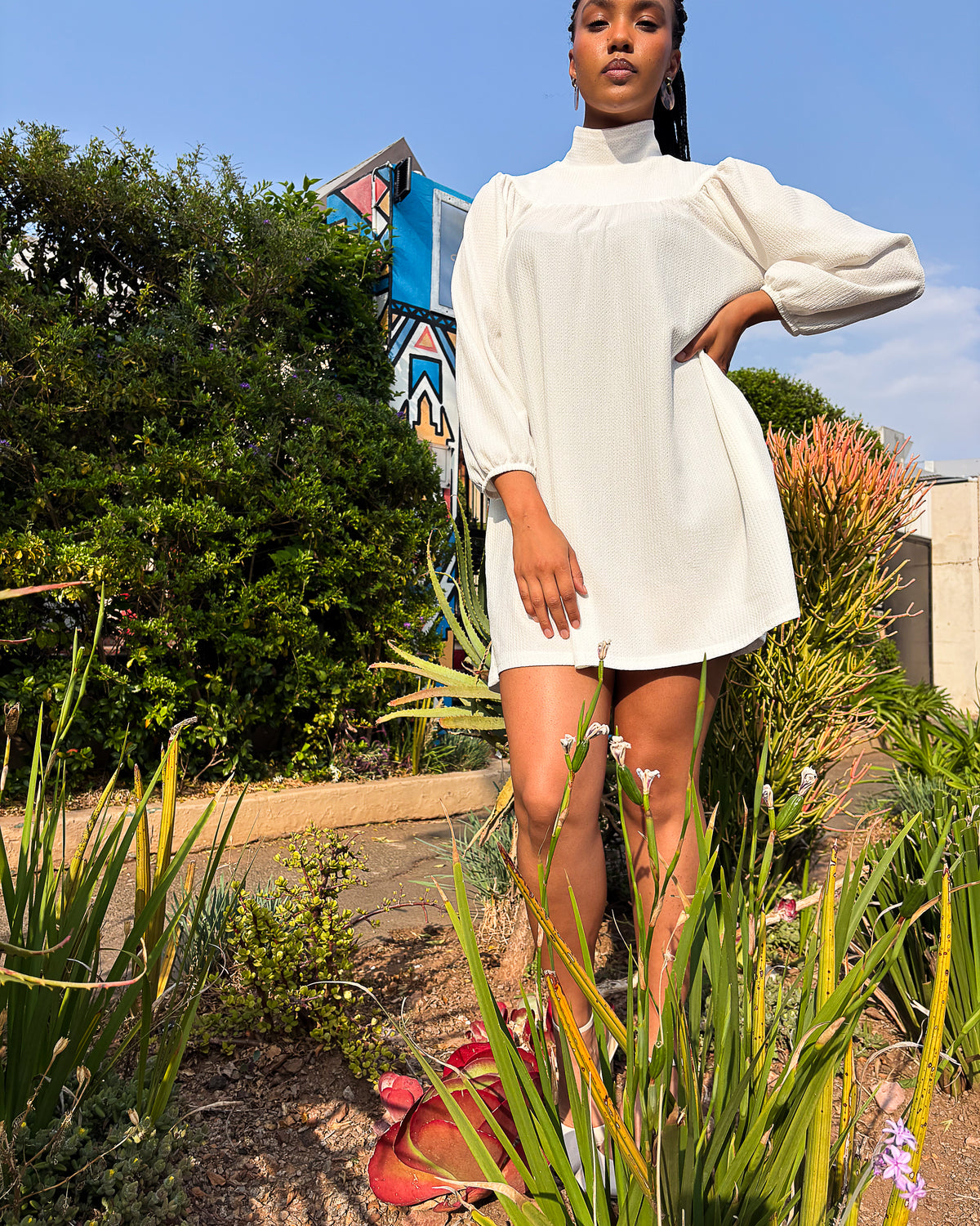 Bianca Dress Off White