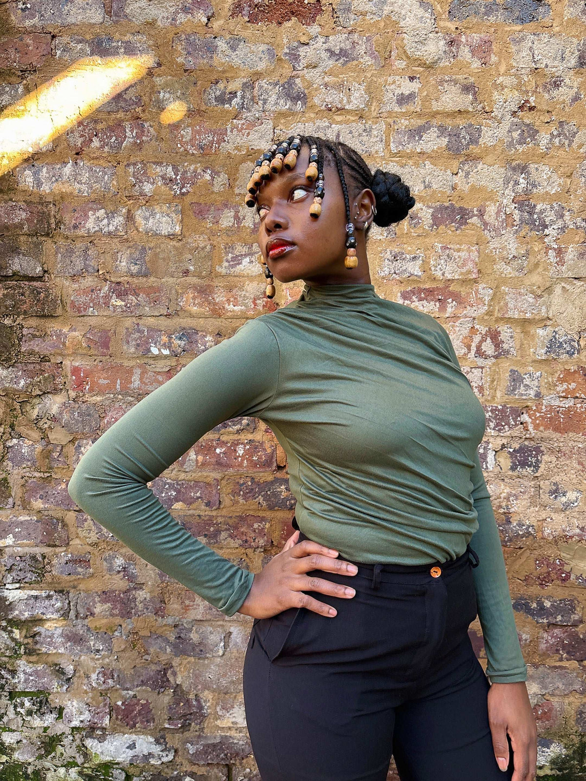 Lydia Top Green
