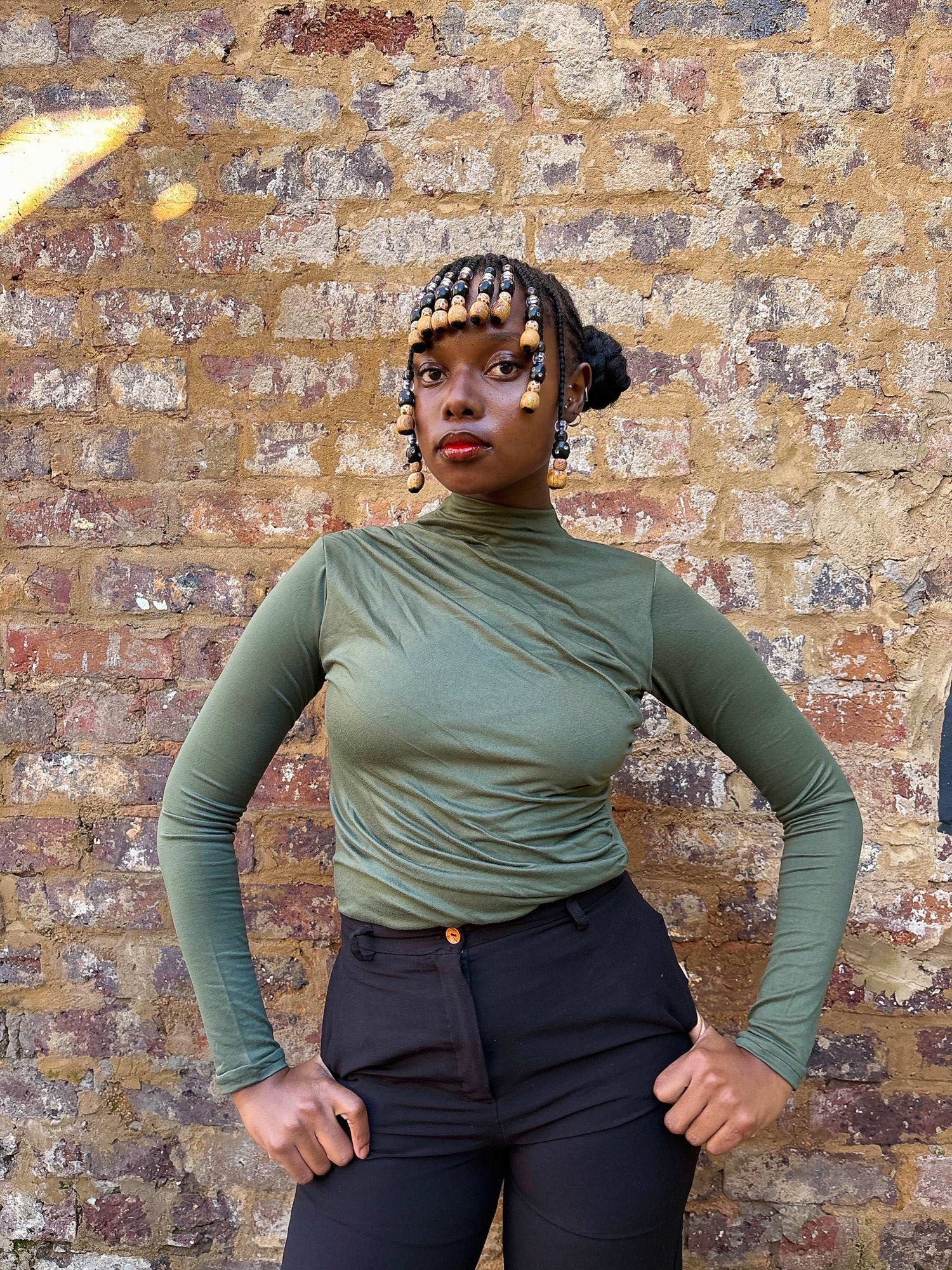 Lydia Top Green