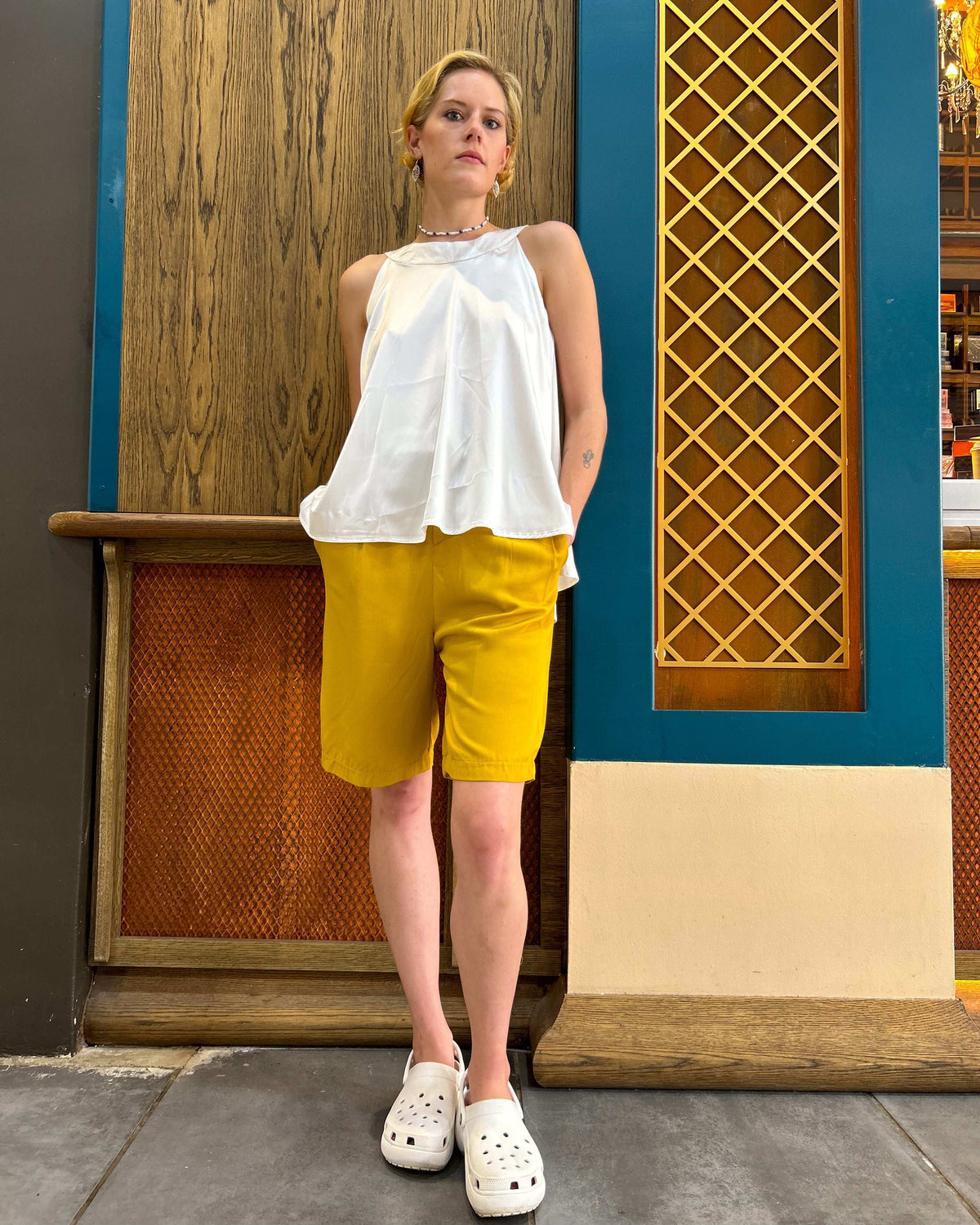 Shelly Top White