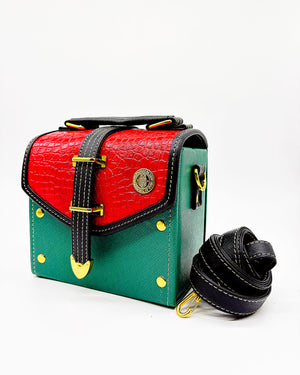 Grace Red Olive Green