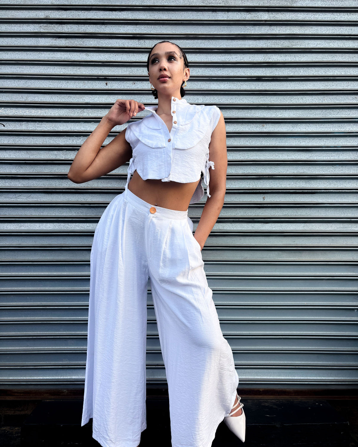 Buhle Pants White