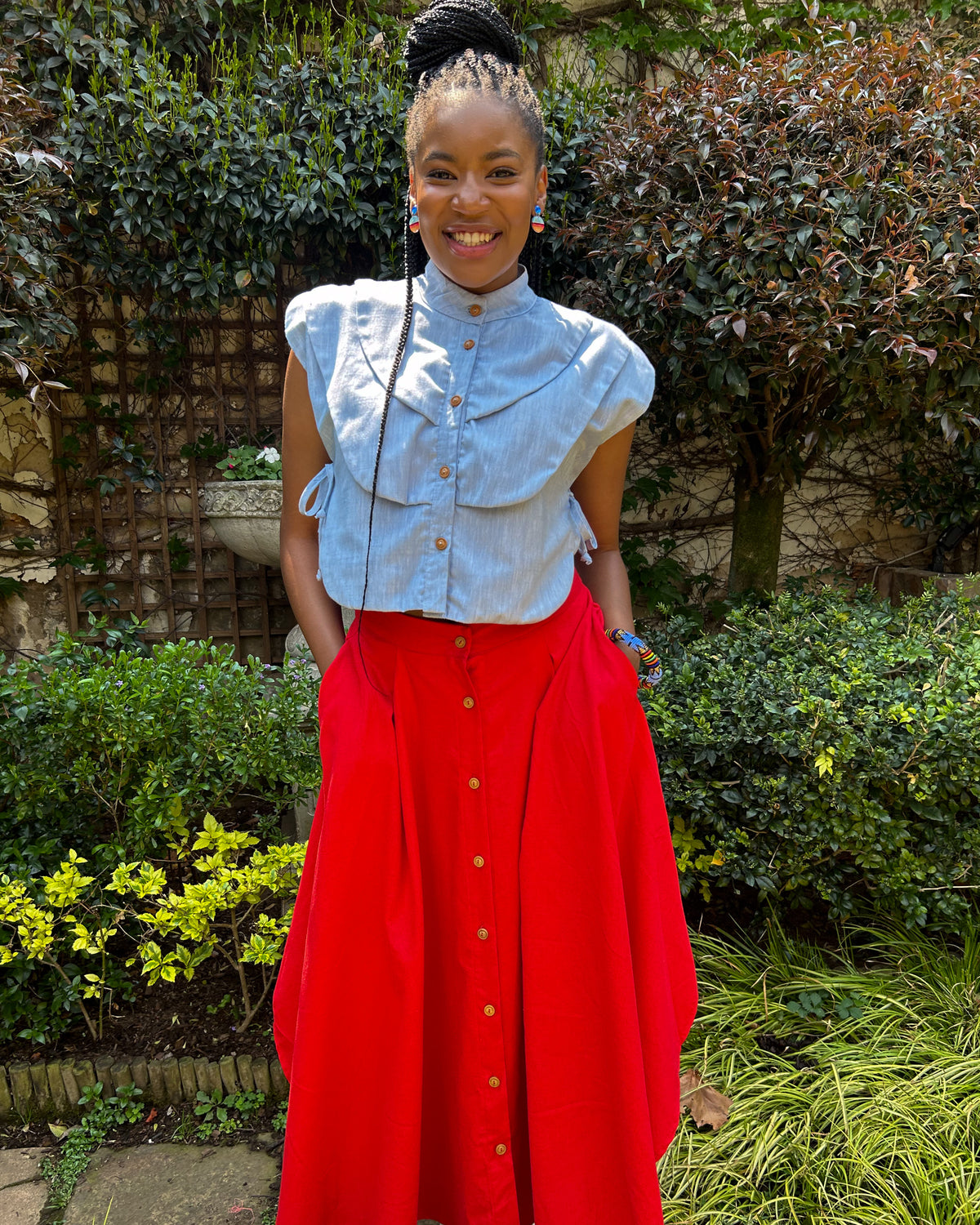 Zandi Skirt Blood Orange