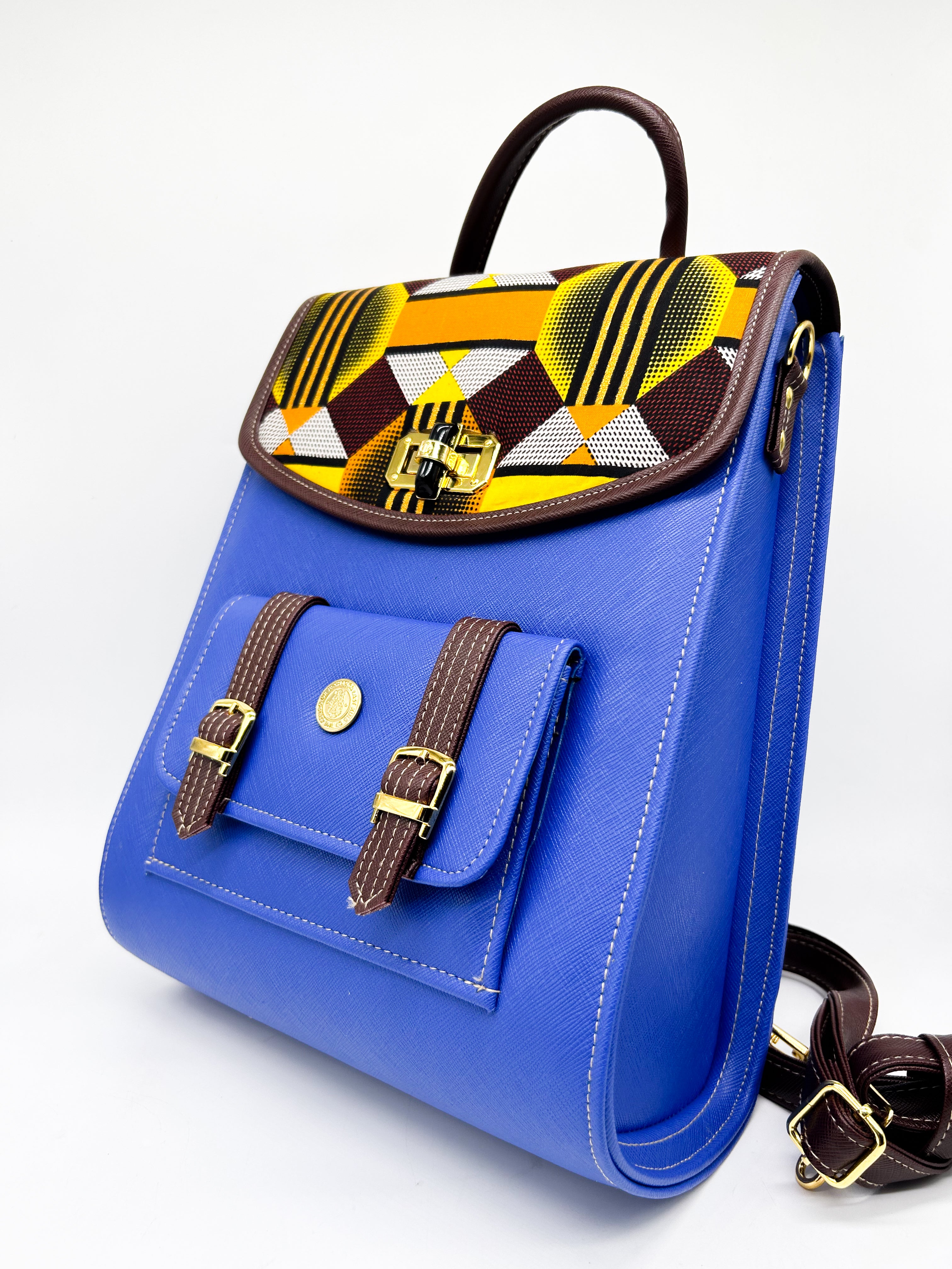 Buy Handbag piccolo Electric Blue Shoulder Strap in Online in India - Etsy