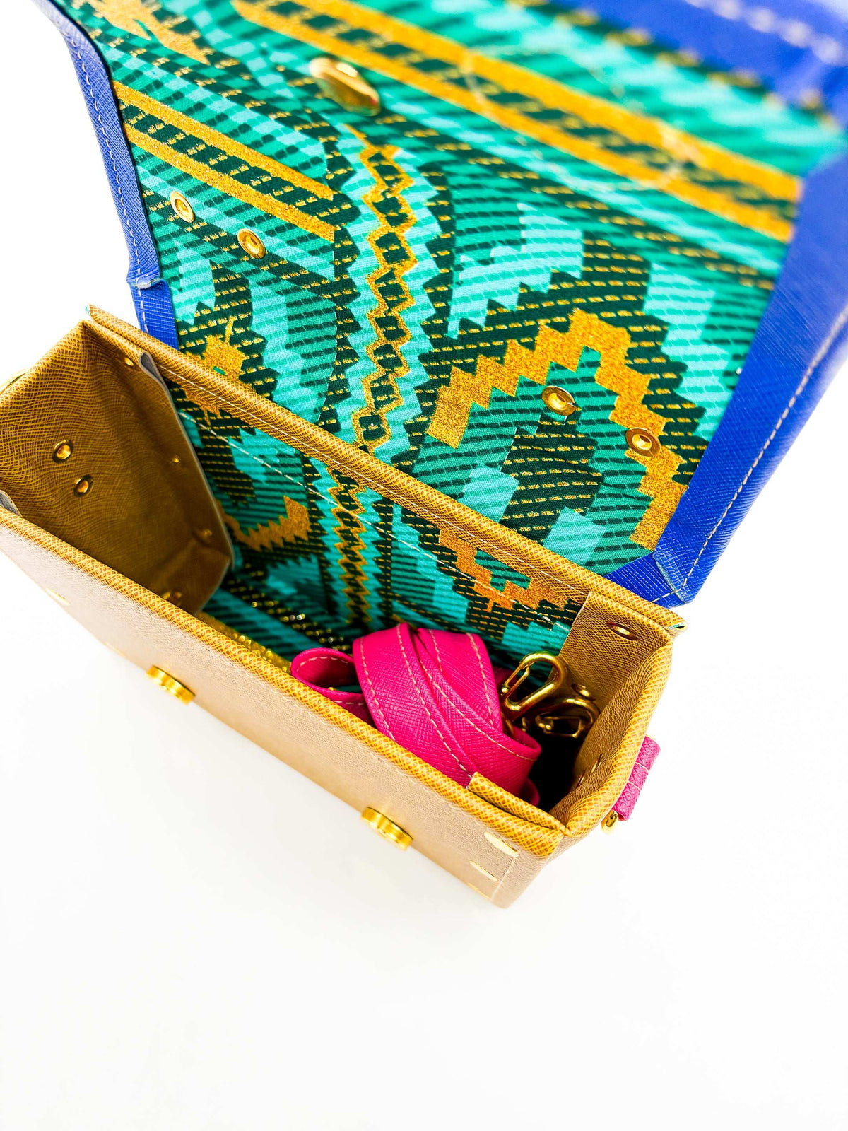 Devora Mustard Blue