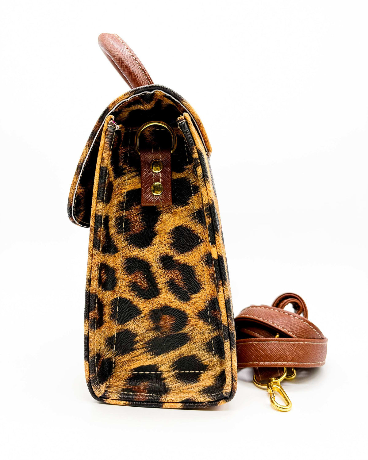 Vanessa Leopard Print Brown