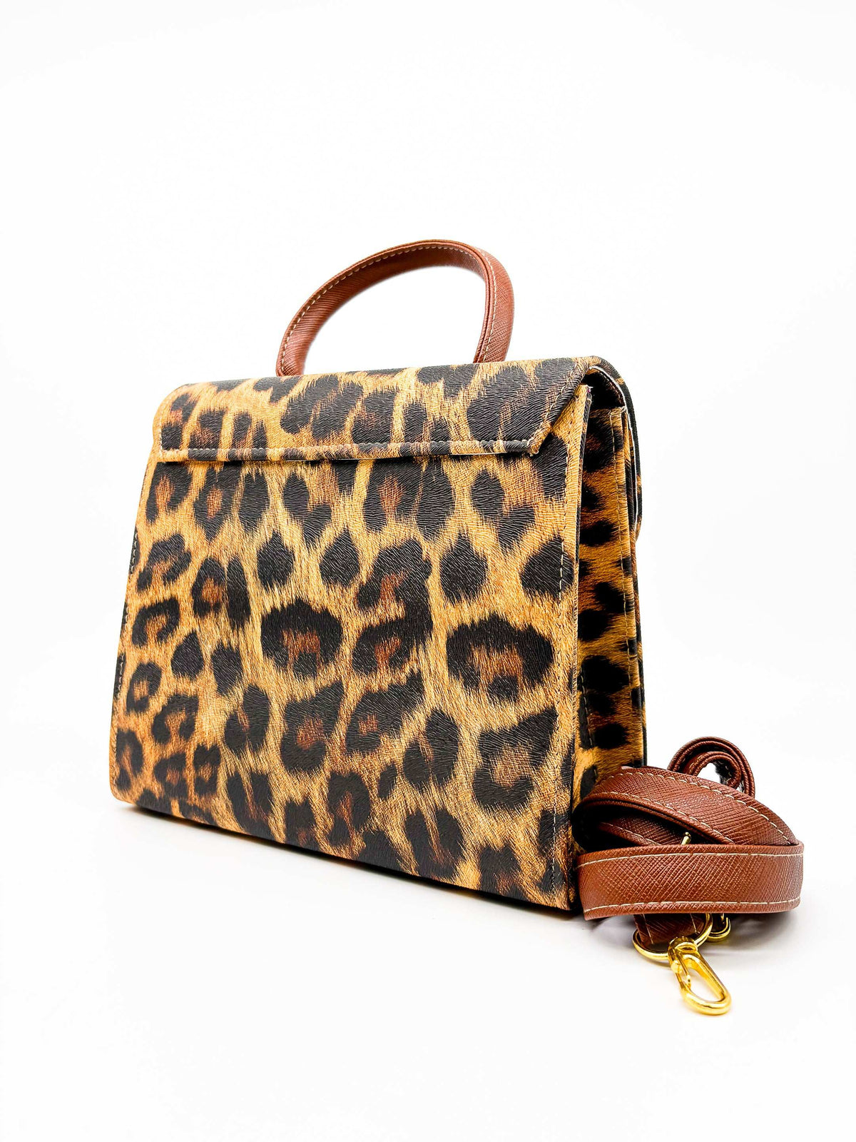 Vanessa Leopard Print Brown