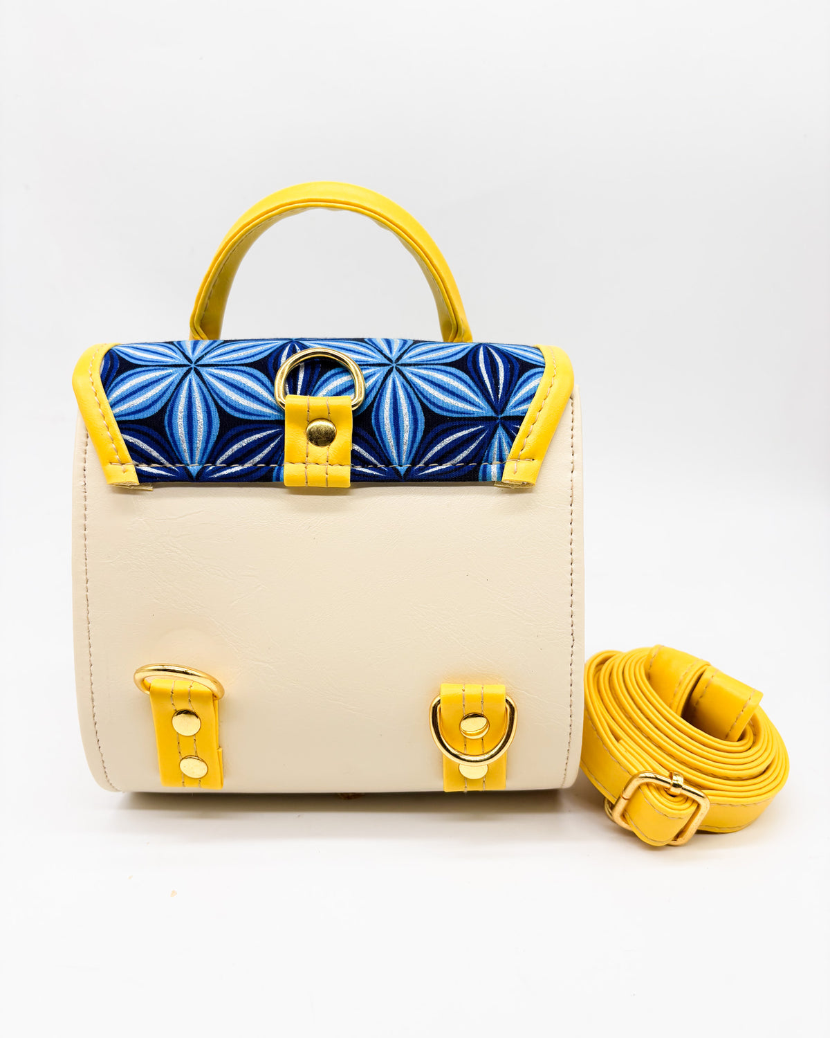 Alex Off White Blue Print - DR PACHANGA