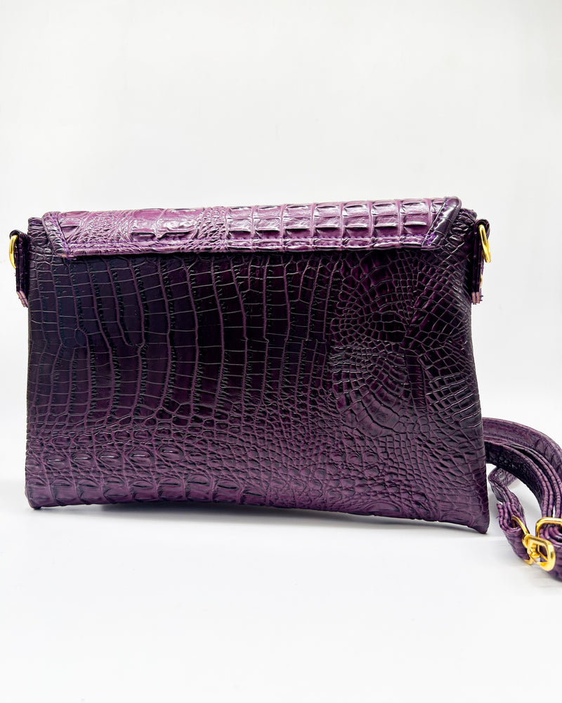 Lulu Clutch Bag Purple - DR PACHANGA