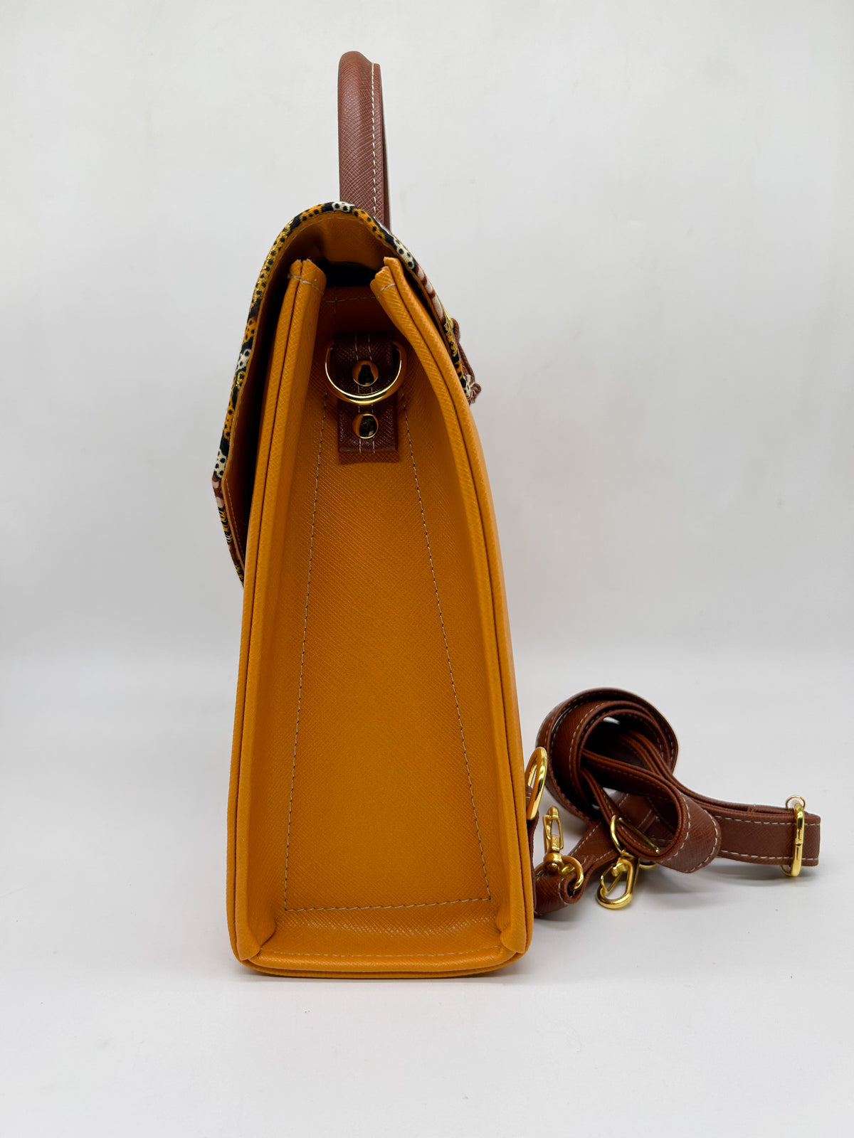 Lerato Handbag Orange - DR PACHANGA