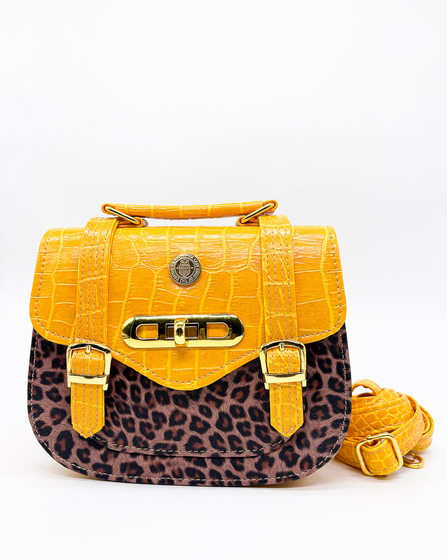 Gill Yellow Leopard Print - DR PACHANGA