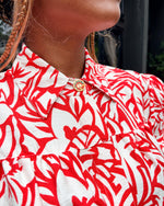 Lindiwe Dress Red Print