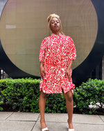 Lindiwe Dress Red Print