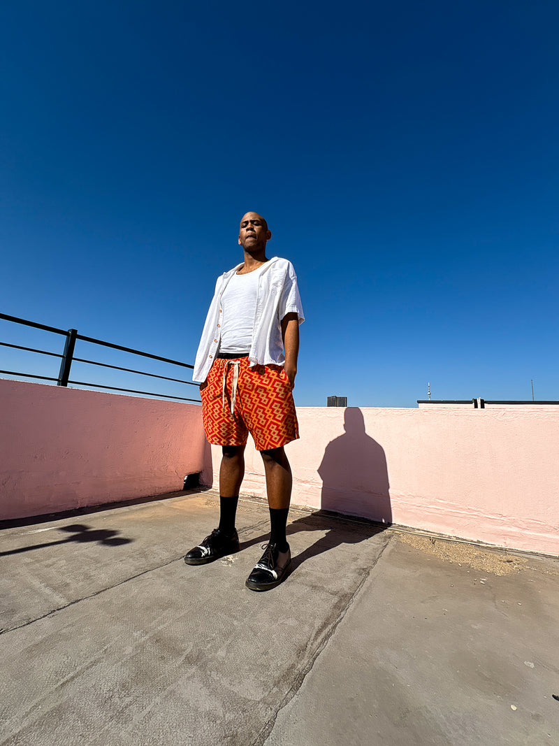 Siya Rust Shorts - DR PACHANGA