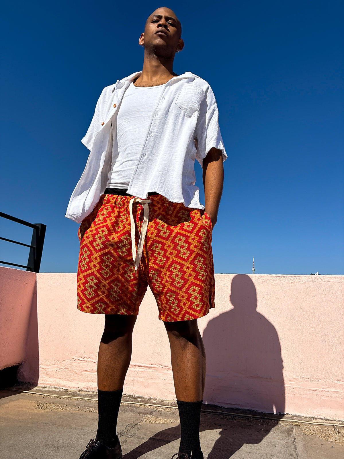 Siya Rust Shorts - DR PACHANGA