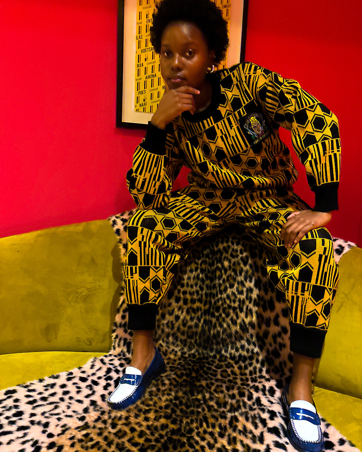 Ayanda Knit Crewneck Sweater