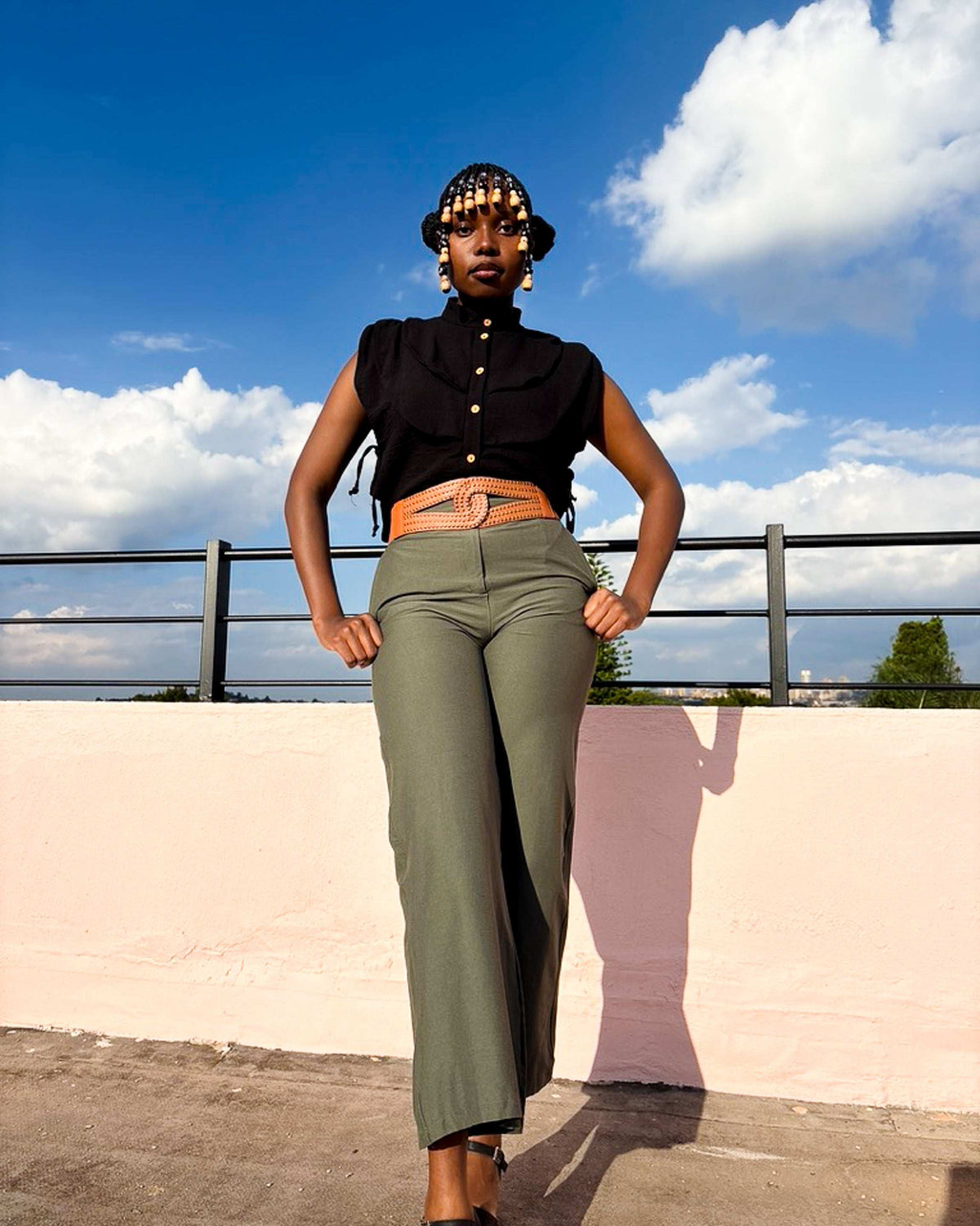Maxime Pants Olive Green