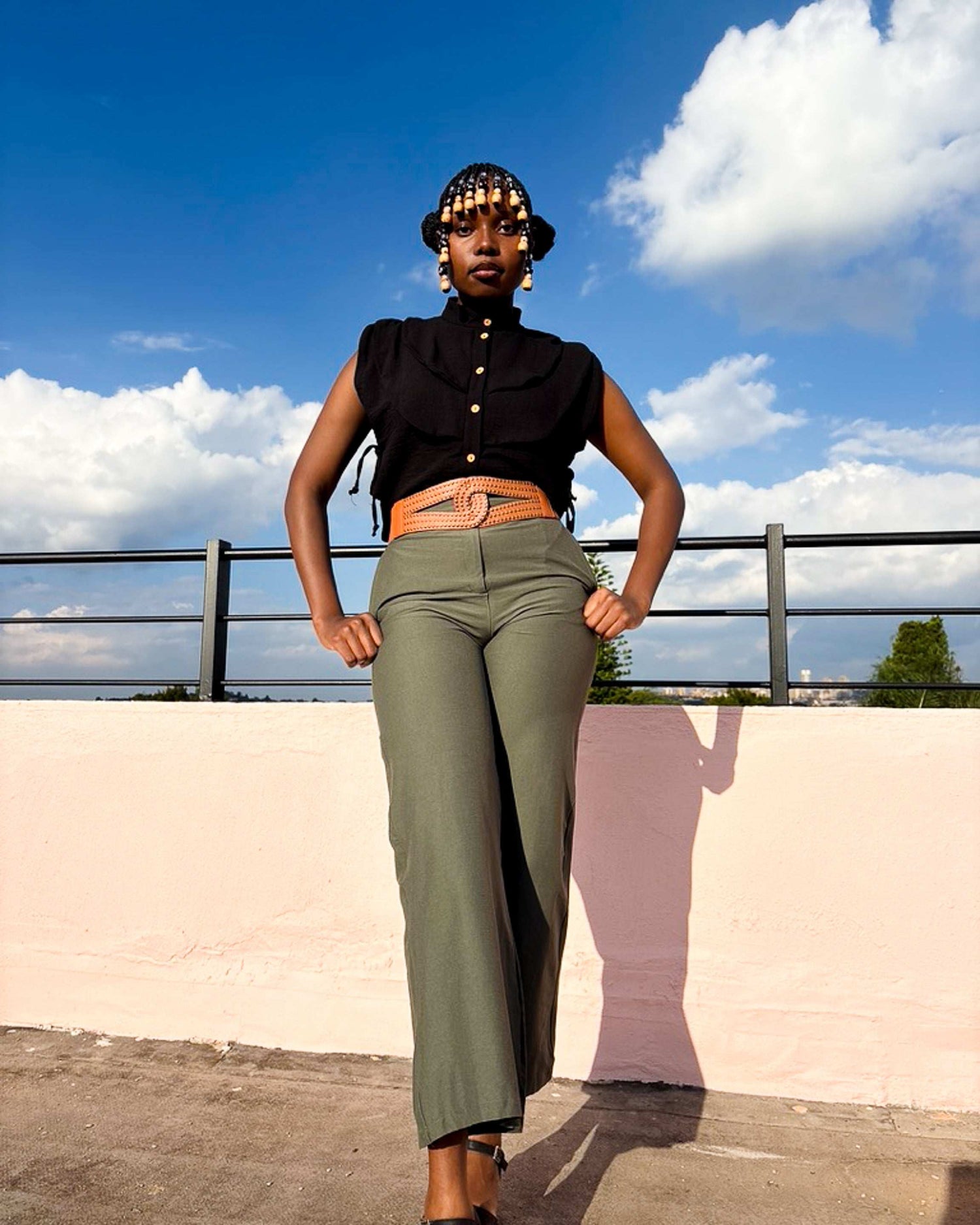 Maxime Pants Olive Green