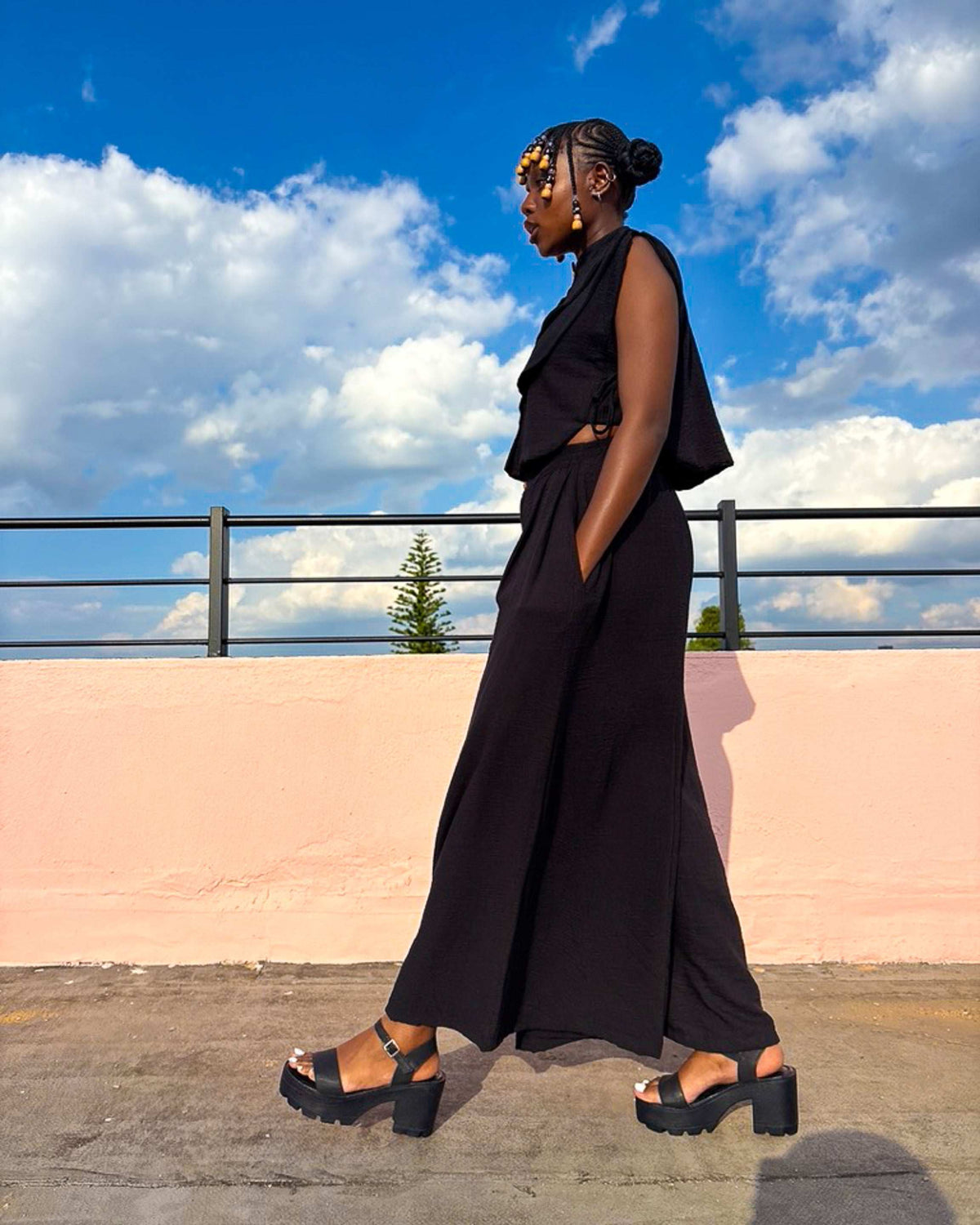 Mieke Top Black