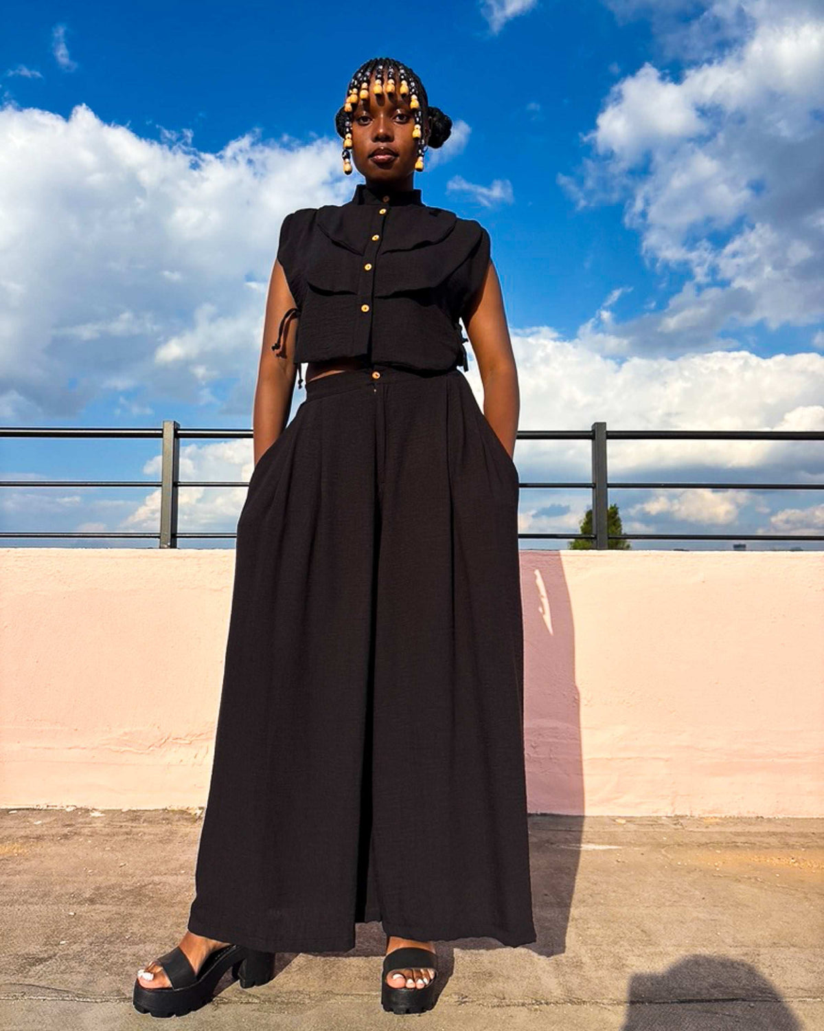 Mieke Top Black