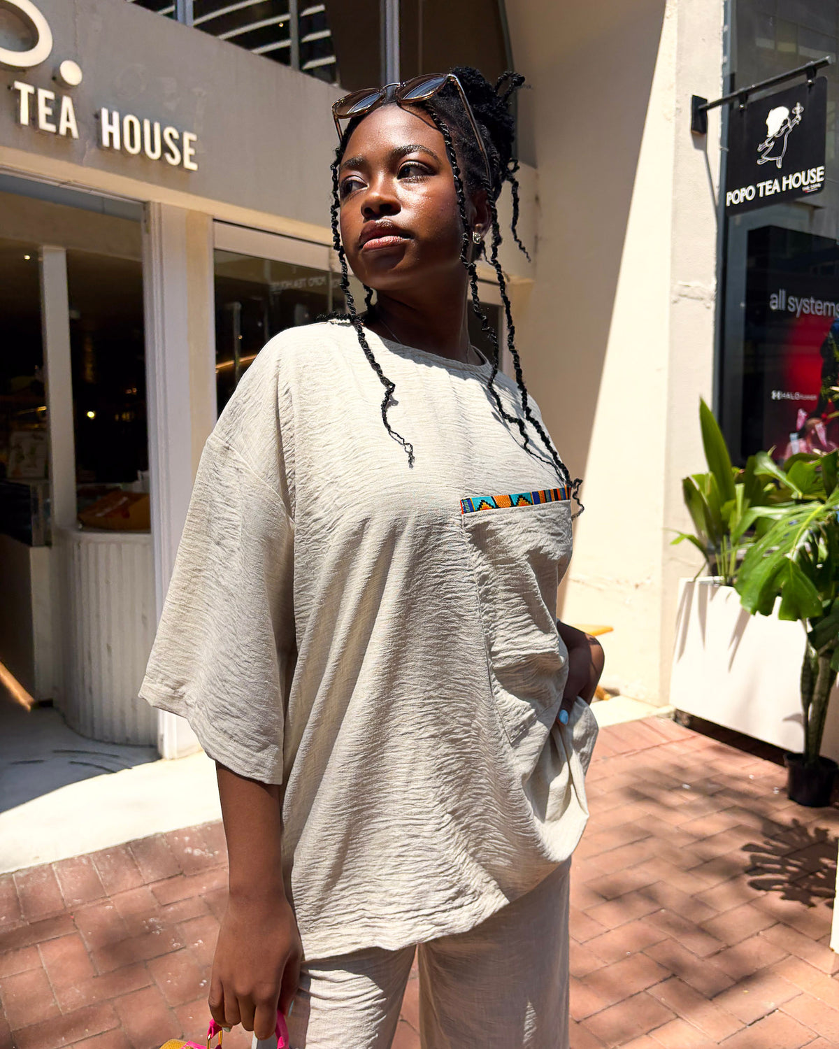 Gabriella Top Oatmeal - DR PACHANGA