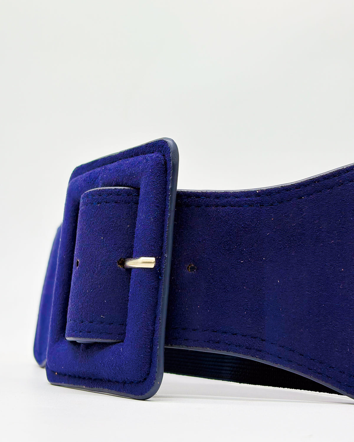 Large Royal Blue Suede Belt
