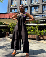 Kitsi Jumpsuit Black Heritage - DR PACHANGA