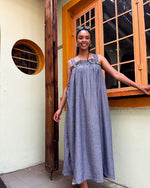 Himari Bag Dress Chambray - DR PACHANGA