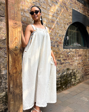 Himari Bag Dress Oatmeal