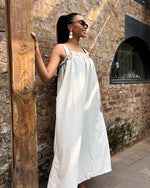 Himari Bag Dress Oatmeal - DR PACHANGA