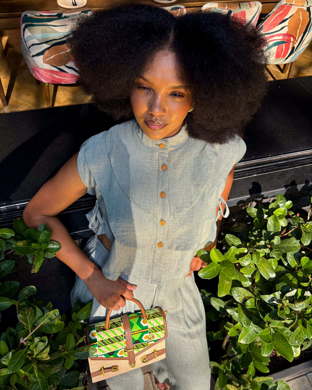 Mieke Top Olive Green