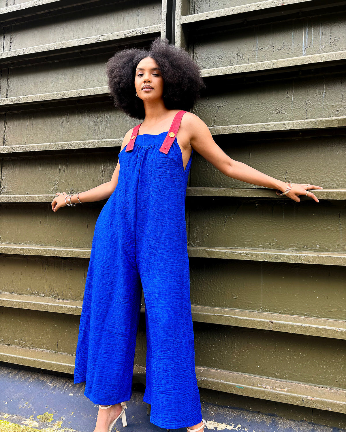 Kitsi Royal Blue Jumpsuit - DR PACHANGA