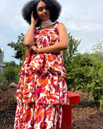 Michaela Dress Pink Floral