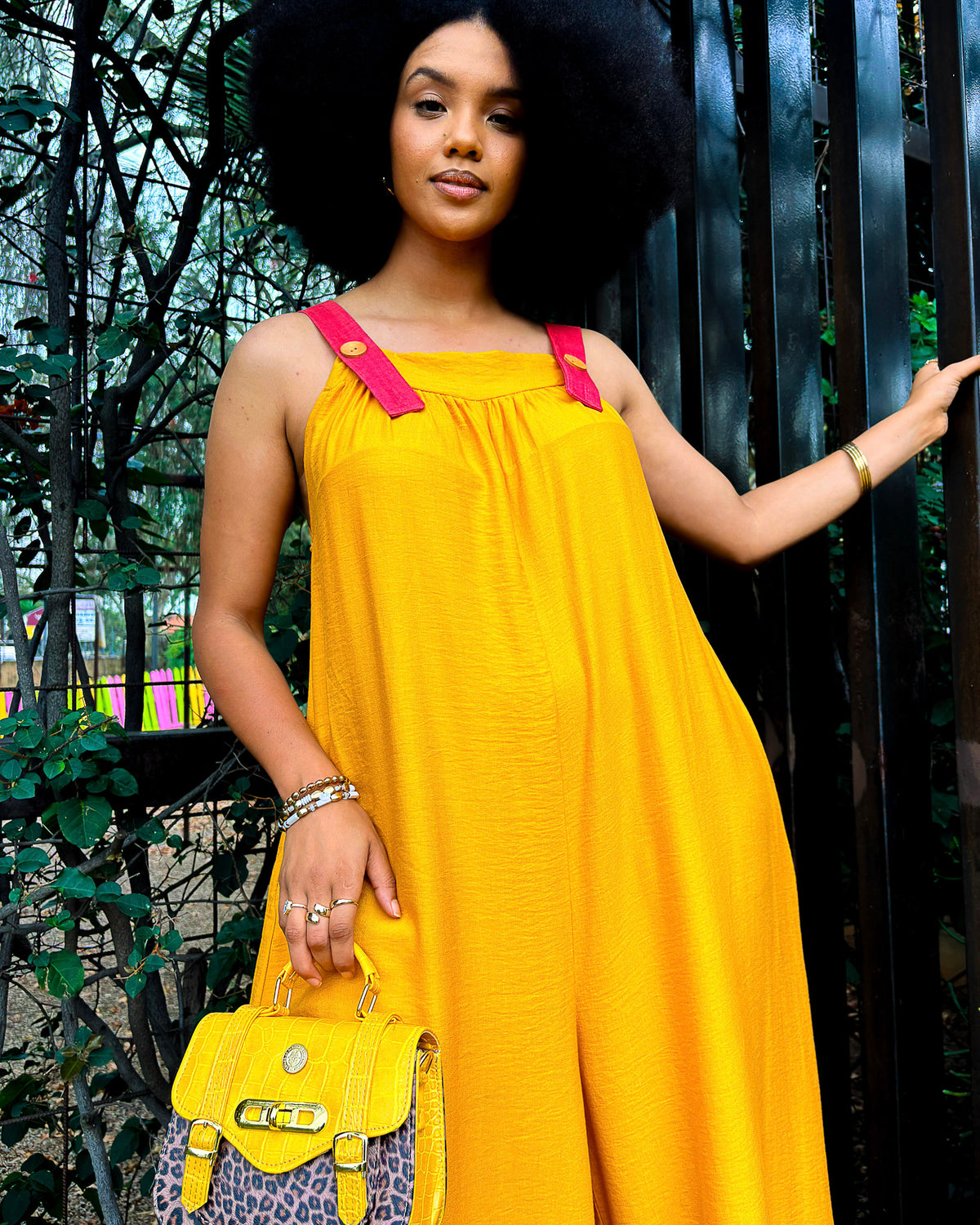 Kitsi Mustard Jumpsuit - DR PACHANGA