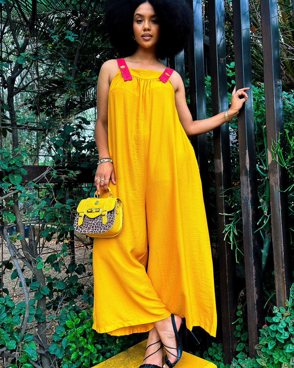 Kitsi Mustard Jumpsuit - DR PACHANGA
