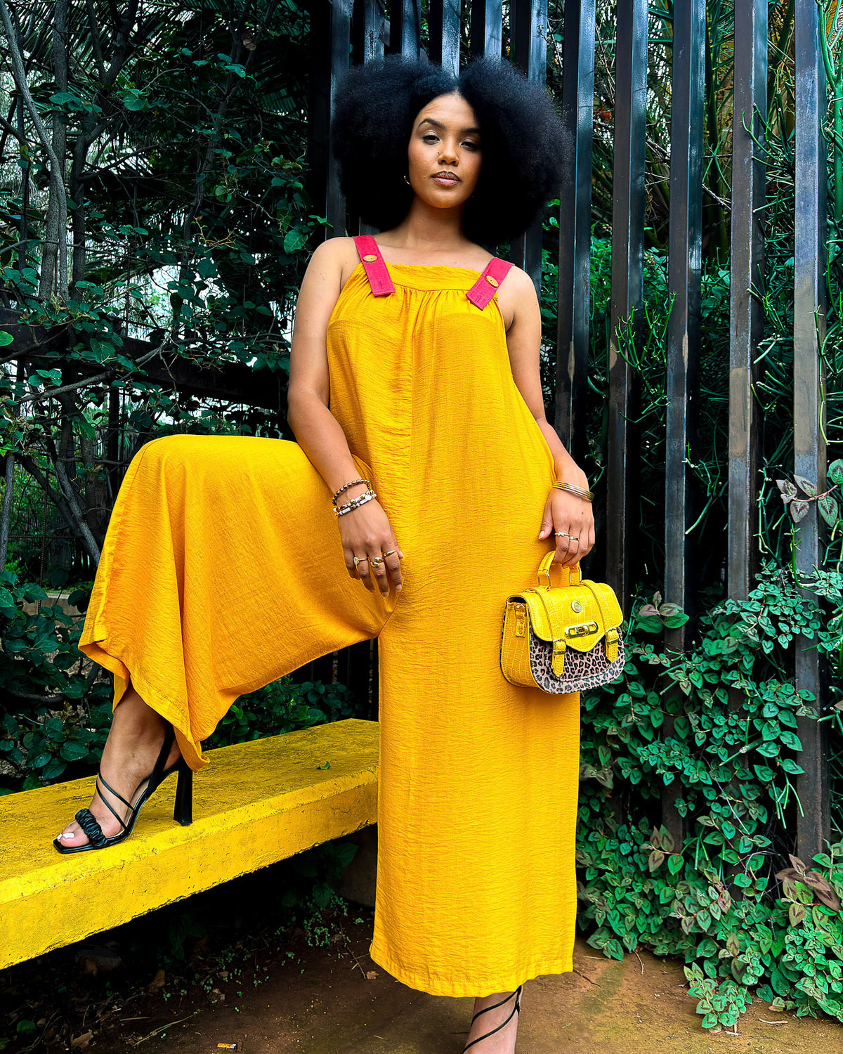Kitsi Mustard Jumpsuit - DR PACHANGA