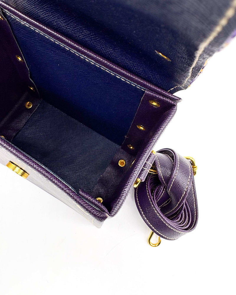 Penny Purple Purple Print