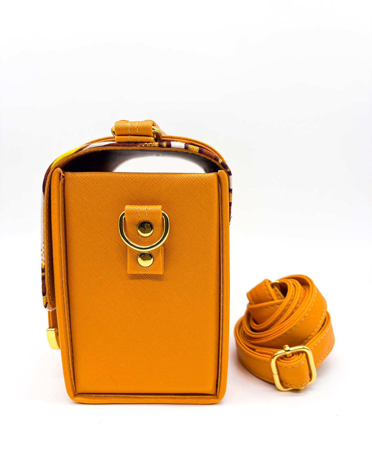 Penny Orange Yellow Print