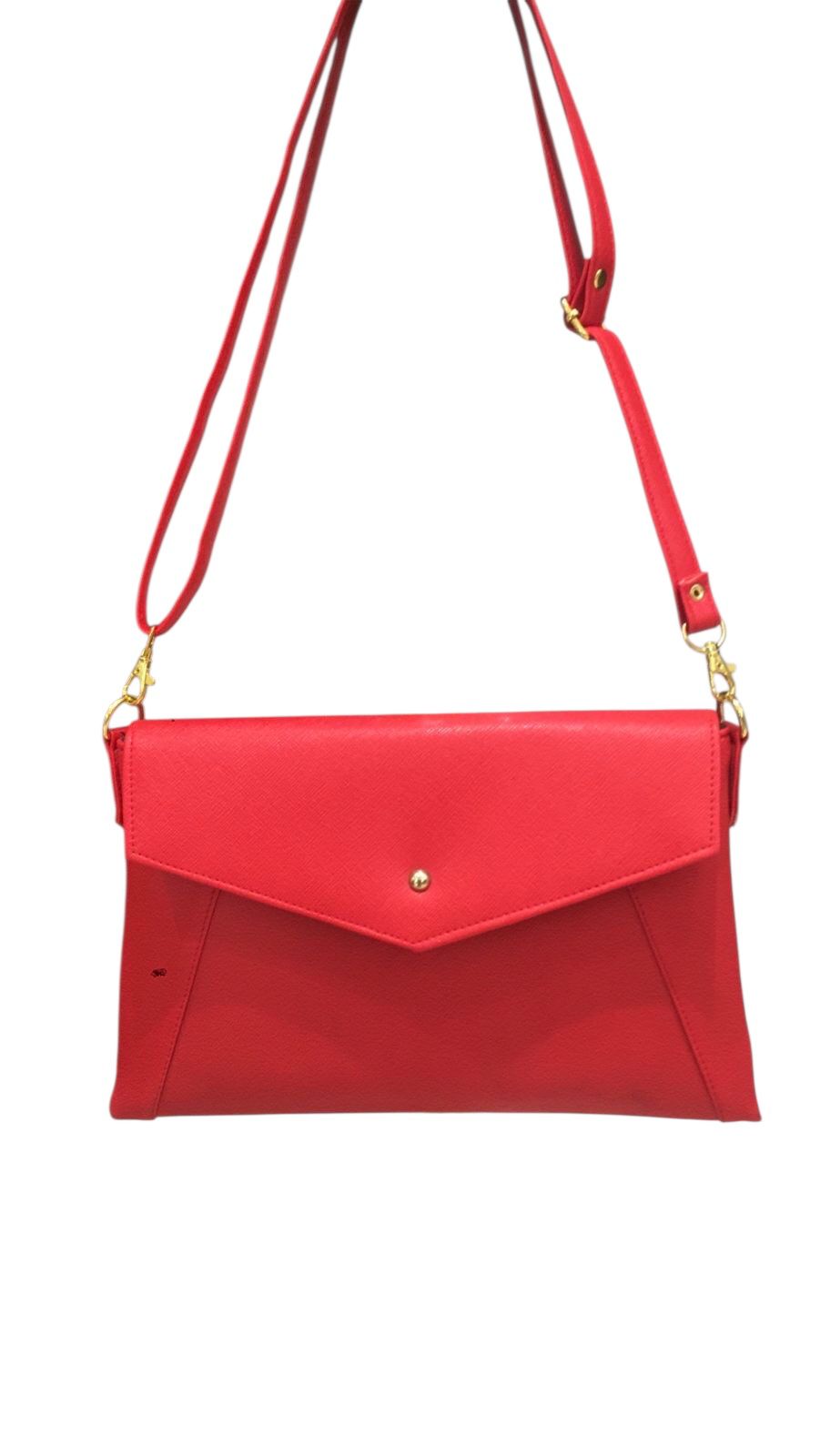 Lulu Clutch Bag Electric Red - DR PACHANGA