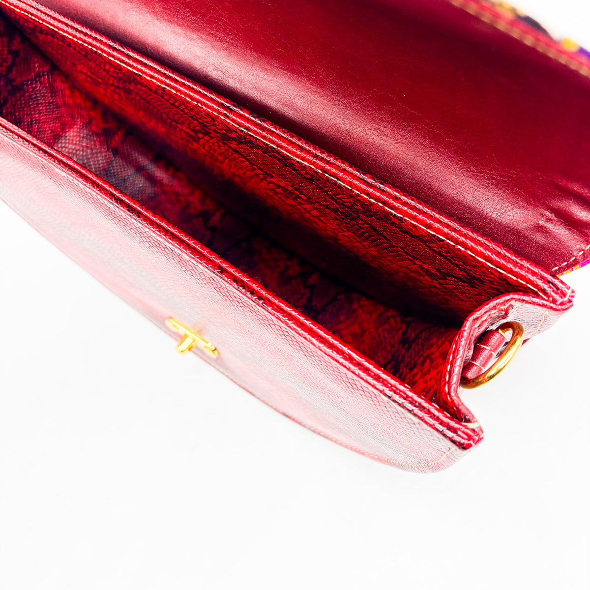 Katlego Red Snake Skin - DR PACHANGA