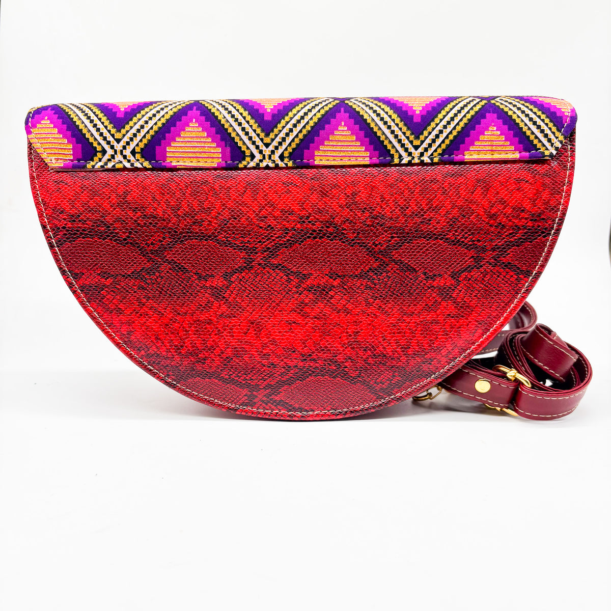Katlego Red Snake Skin - DR PACHANGA