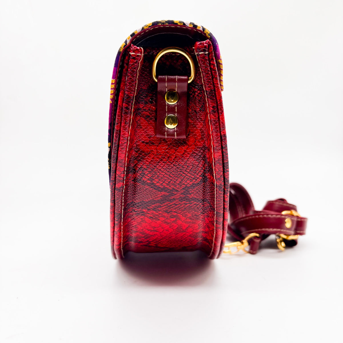 Katlego Red Snake Skin - DR PACHANGA