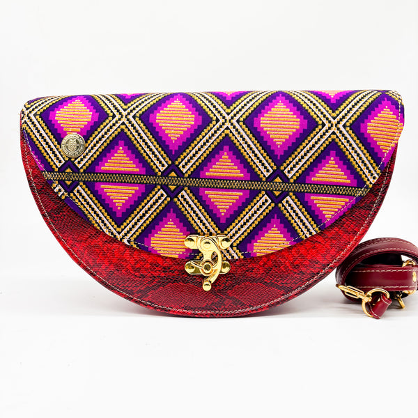 Katlego Red Snake Skin - DR PACHANGA