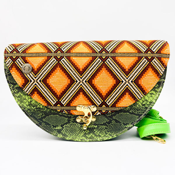Katlego Green Snake Skin - DR PACHANGA